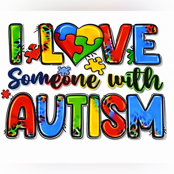 Handmade Tops - 💙Autism awareness love/support tee